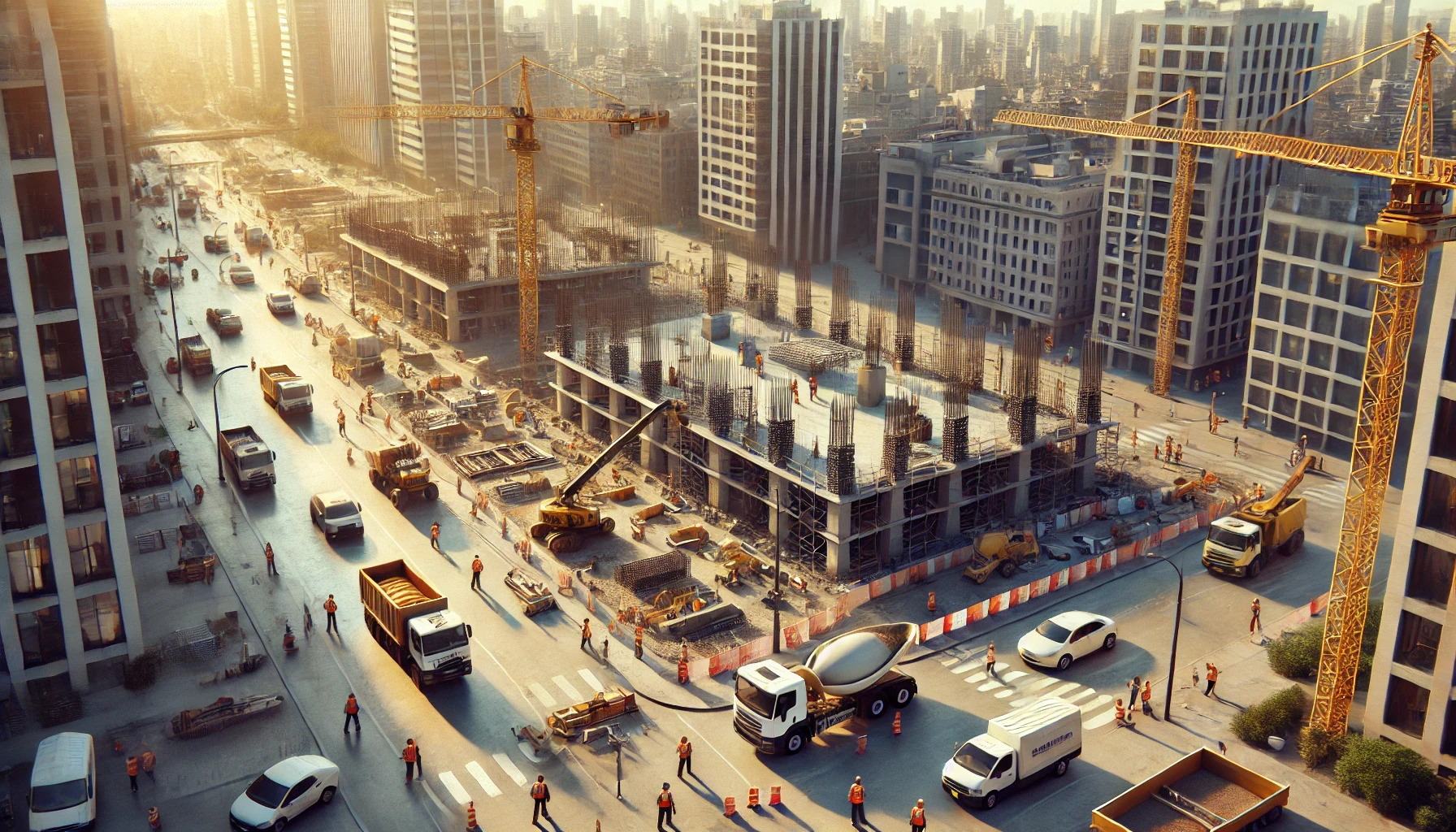 Imagen de una obra en construcción